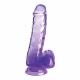 King Cock Clear 6” cock with balls