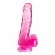 King Cock Clear 6” cock with balls