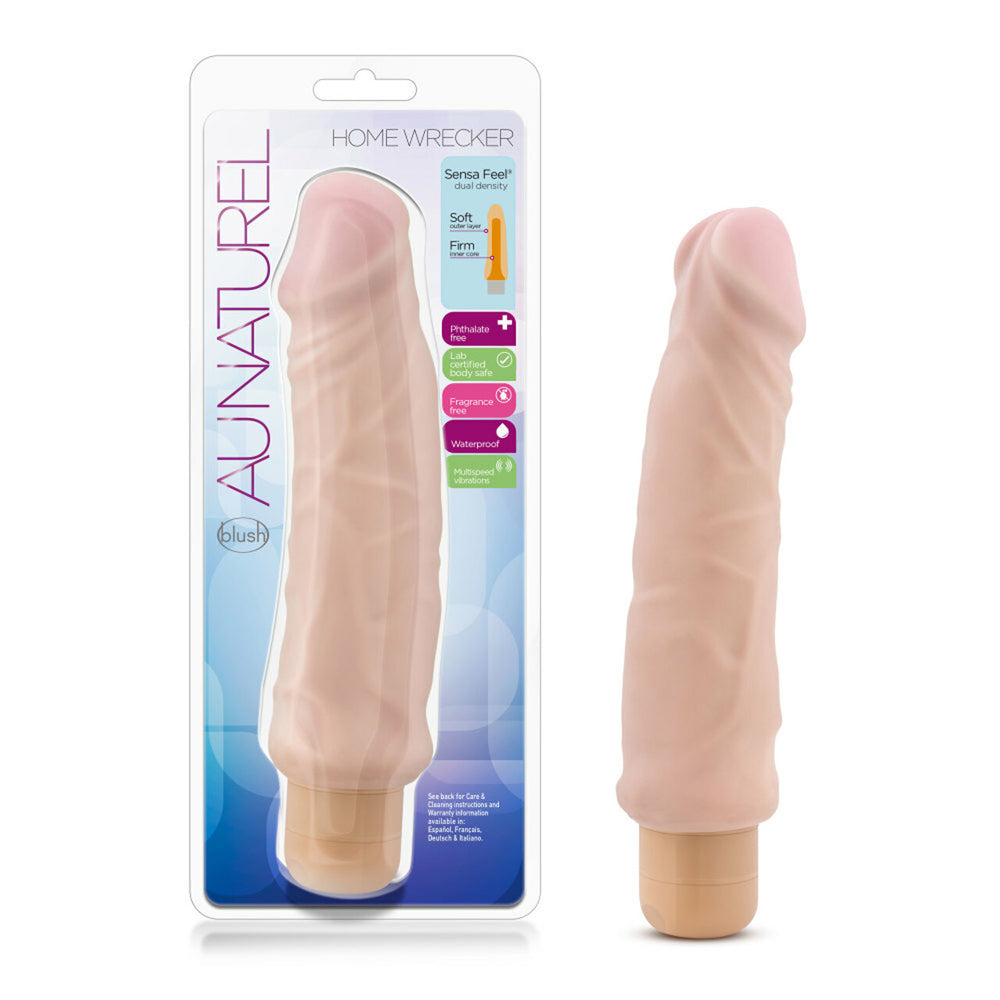 AU NATUREL HOME WRECKER 7.5inch Vibrating Dong