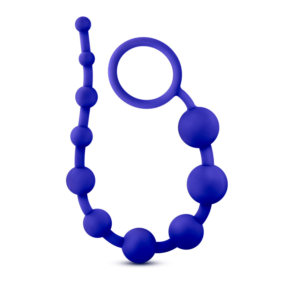 "Luxe Silicone 10 Beads - Indigo BL-11002"