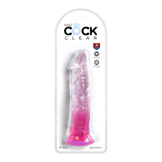 King Cock Clear 8” cock