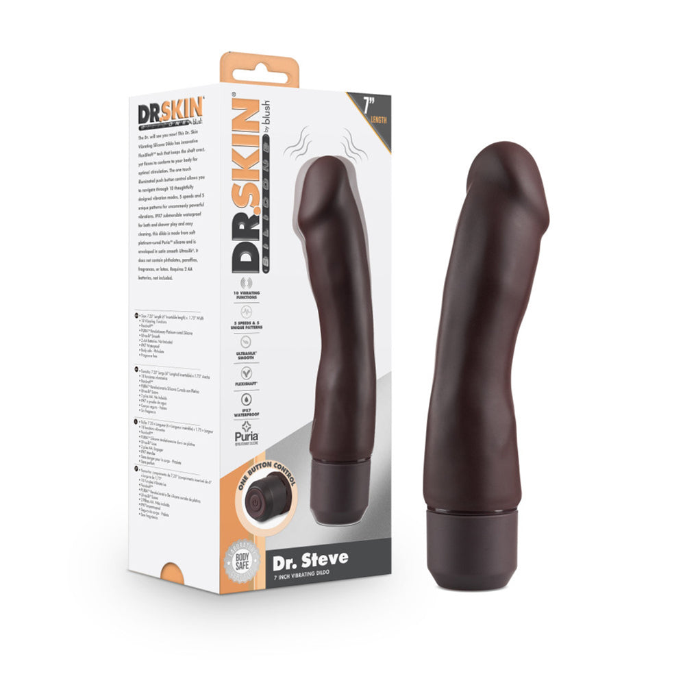 Dr. Steve Vibrating Dildo