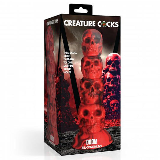 Doom silicone dildo