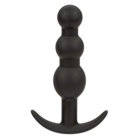 "Boundless Vibrating X5 Beaded Plug - Black SE2700552"