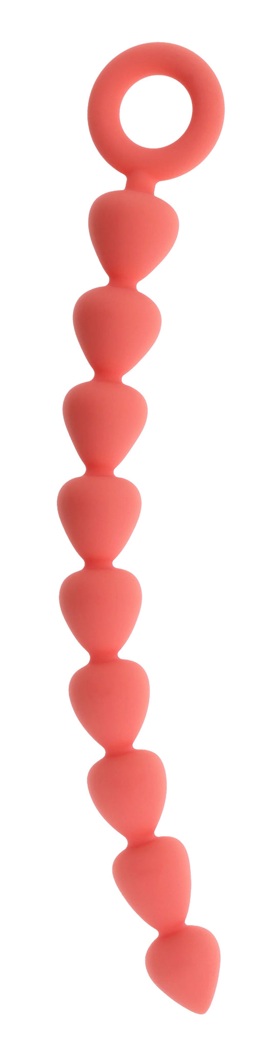 "Peaches 'N Creame Silicone Anal Beads - Peach SS10214"