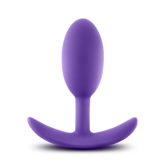 "Luxe - Wearable Vibra Slim Plug - Medium - Purple BL-11861"